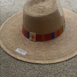 Colorful Band Straw Hat